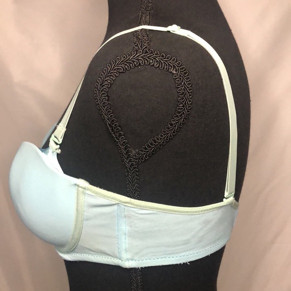 LA VIE EN ROSE light blue and green bra. Size 34 C. - Picture 10 of 12